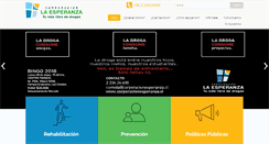 Desktop Screenshot of corporacionesperanza.cl